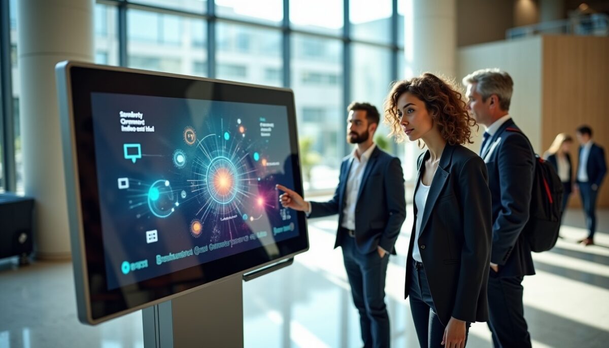 L'impact révolutionnaire des bornes interactives sur l'expérience d'accueil des visiteurs